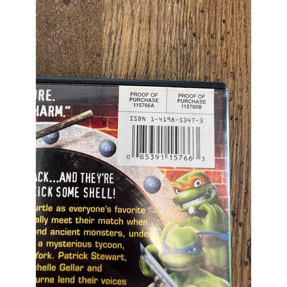 TMNT Teenage Mutant Ninja Turtles DVD Movie With Special Features - Picture 3 of 4